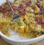 cheesy zucchini bake recipe bacon casserole cheesy zucchini bake recipe bacon casserole