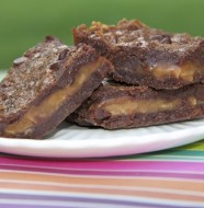 chocolate caramel brownies recipe