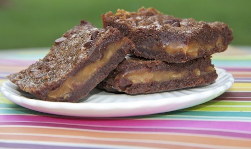 chocolate caramel brownies recipe