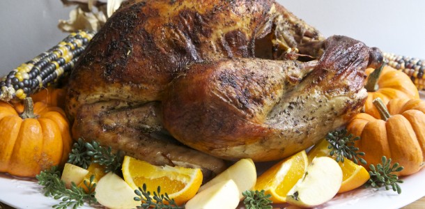 Easy Juicy whole roasted turkey recipe