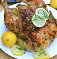 lemon garlic rosemary roasted chicken recipe