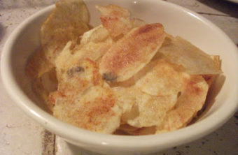 homemade microwaved potato chips recipe