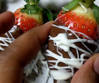 Infused Chocolate Covered Strawberries
