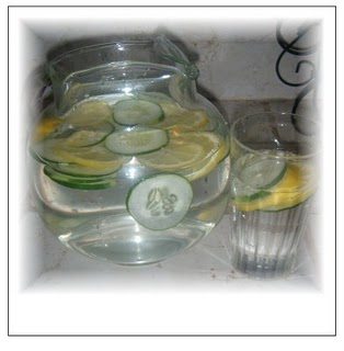 cucumber lemon spa water recipe