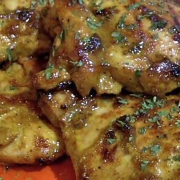 Honey Curry Chicken Thighs Recipe