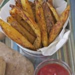 Cajun Seasoned Crispy Oven Baked Fries Recipe