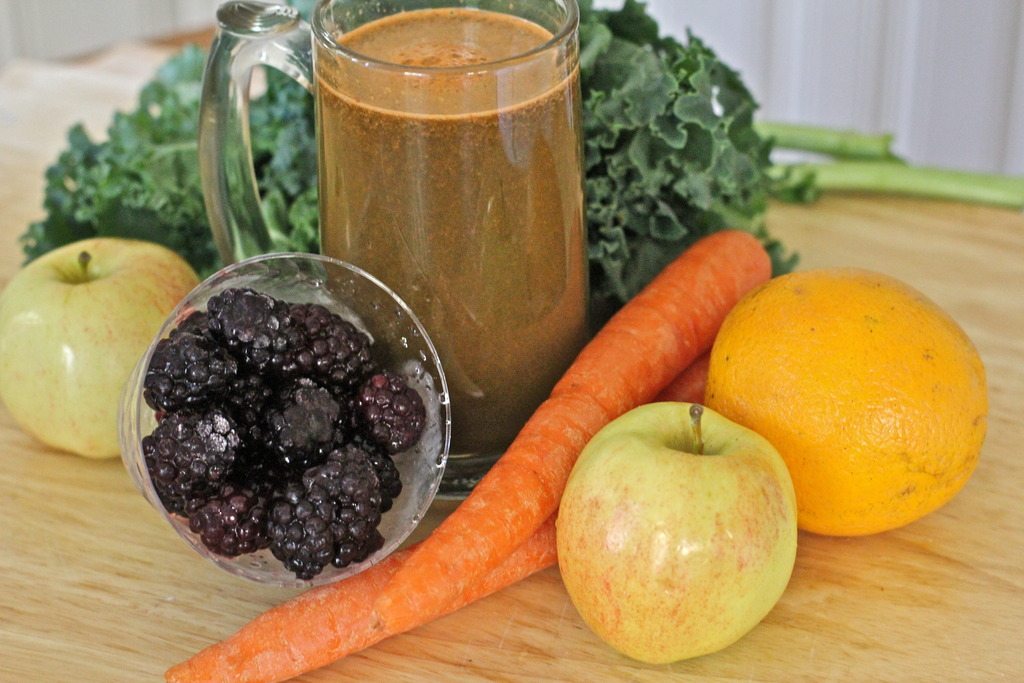 Homemade Vegetable Fruit Juice- Kid Juicer Recipe