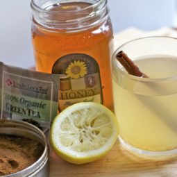 green tea lemon water detox drink weight loss