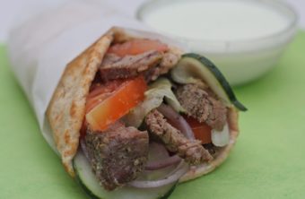 Easy Greek Lamb Wraps Recipe