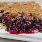 fresh blueberry crumb pie recipe easy homemade