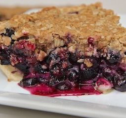 fresh blueberry crumb pie recipe easy homemade