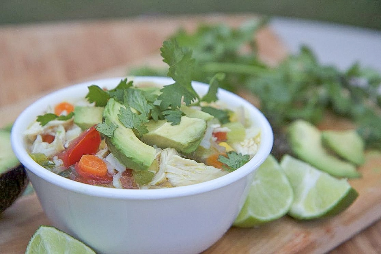 mexican chicken rice soup