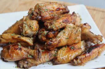 Tangy Baked Chicken Wings