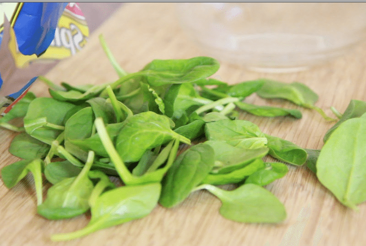 Italian Herb Baked Spinach Chips Recipe