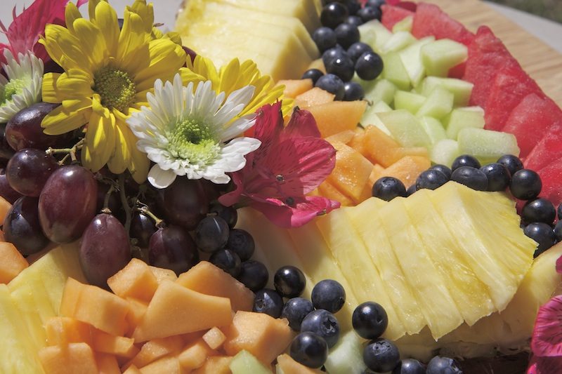 how to make a beautiful fruit tray fruit platter