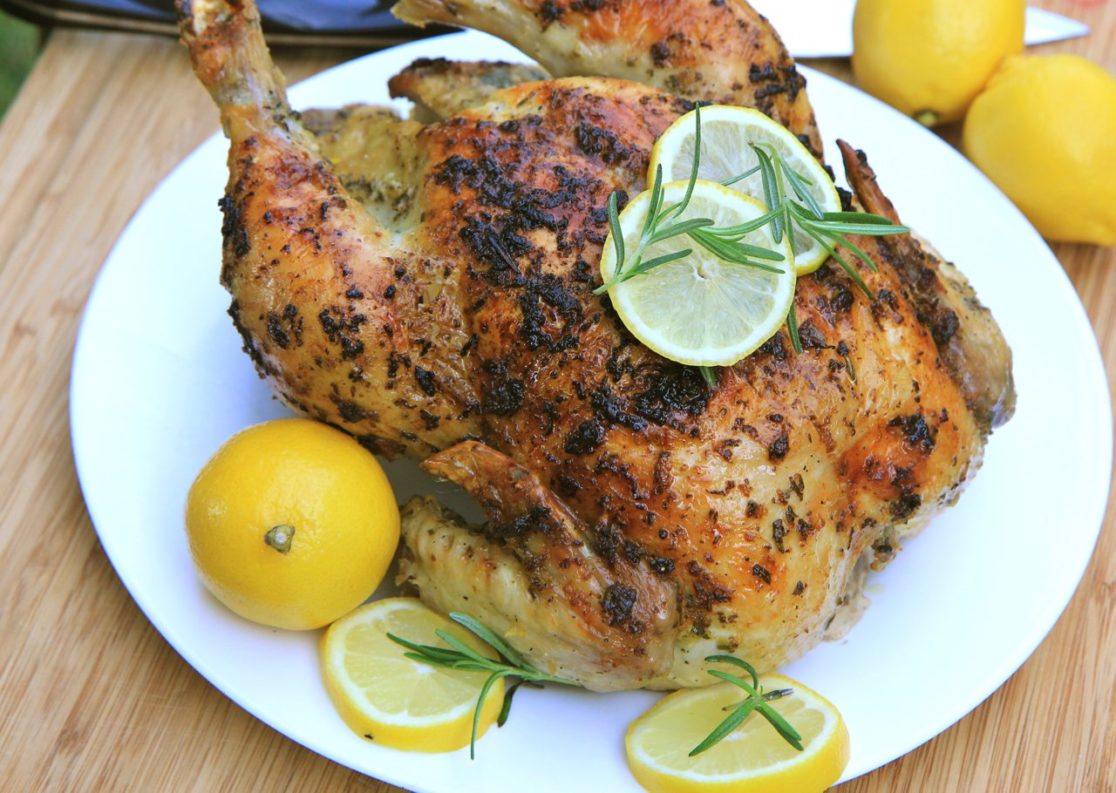 lemon garlic rosemary roasted chicken recipe
