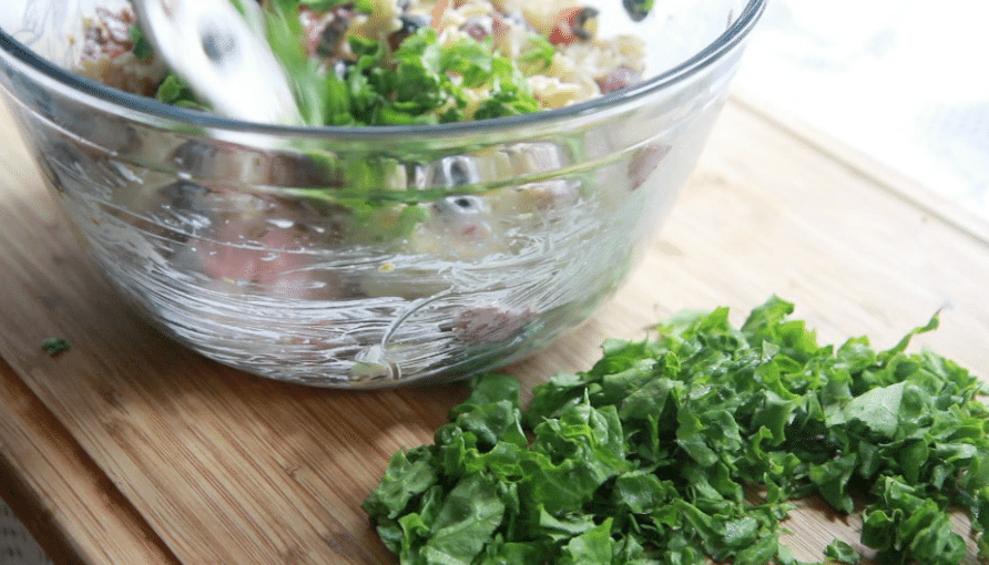 BLT Caesar Pasta Salad Recipe