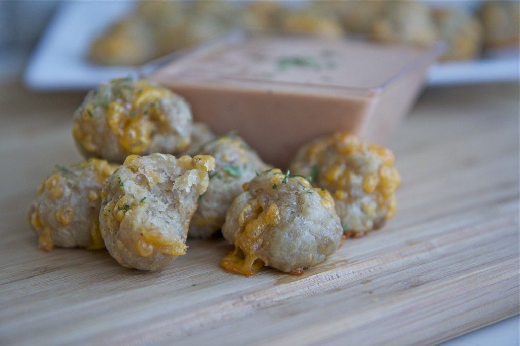 sausage cheese balls recipe without bisquick