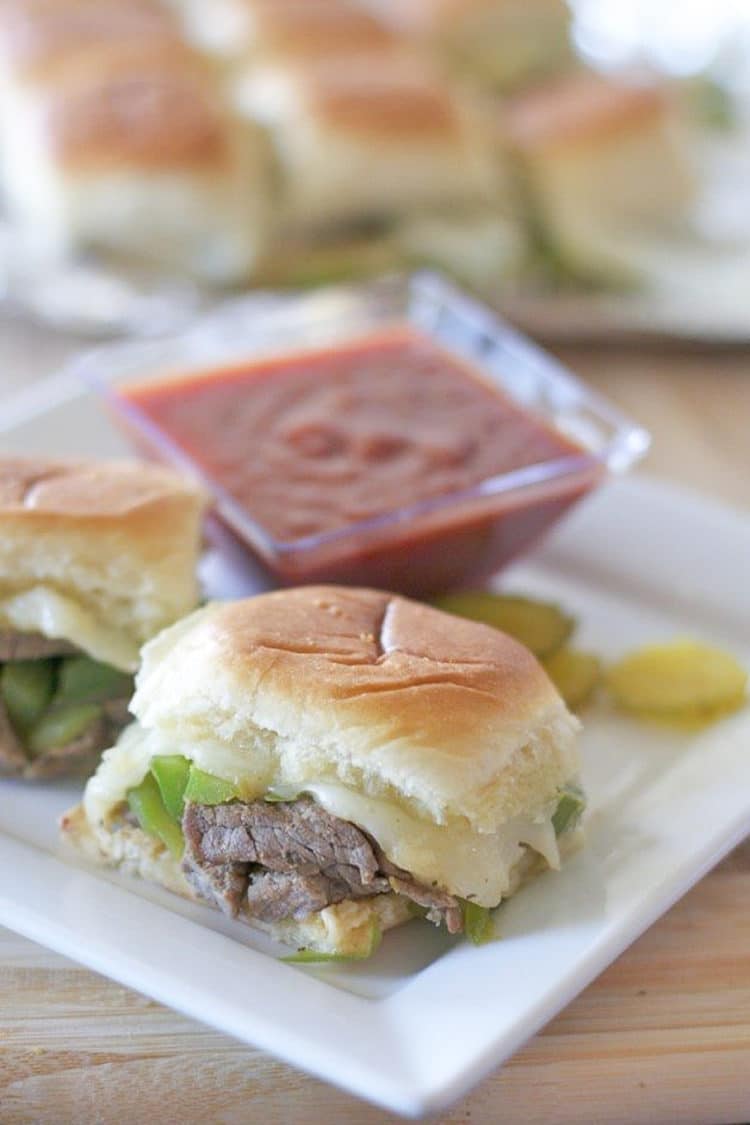 Philly Cheesesteak Sliders So Good!