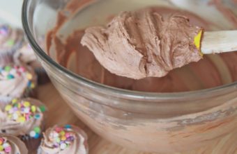 Whipped Chocolate Buttercream Frosting~ The BEST!!