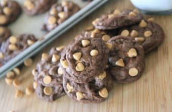 chewy chocolate peanut butter chip cookies recipe