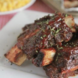 oven baked beef ribs bbq recipe 1