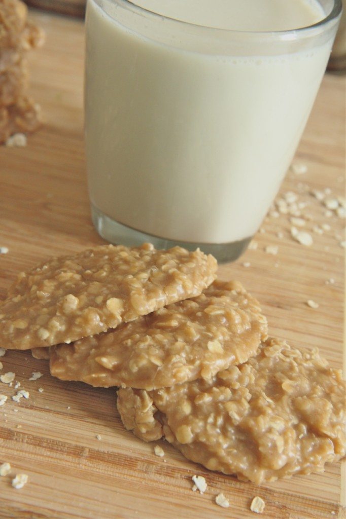 peanut butter oatmeal no bake cookies recipe