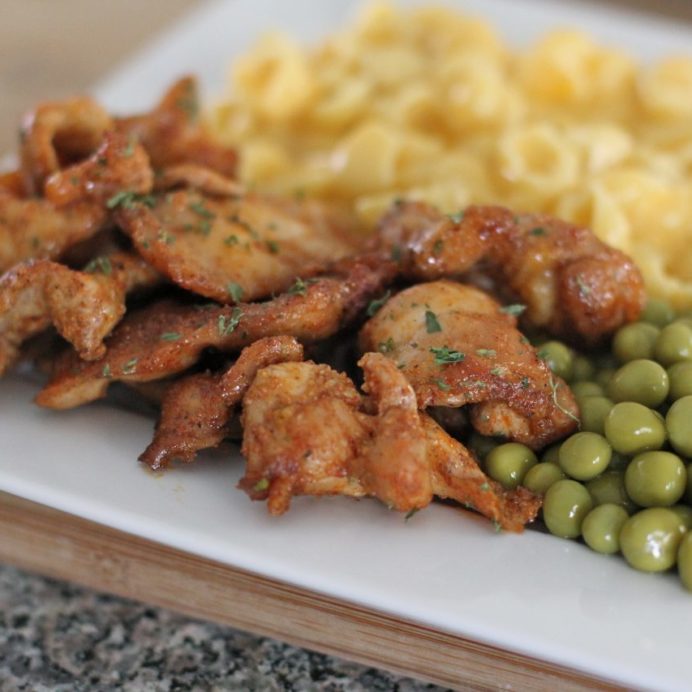 Tender Roasted Chicken Bites Recipe