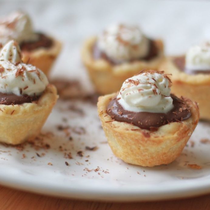 Mini Chocolate Pie Bites Recipe Homemade