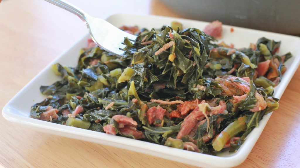 Collard Greens Southern, Soul Food Cooking Recipes