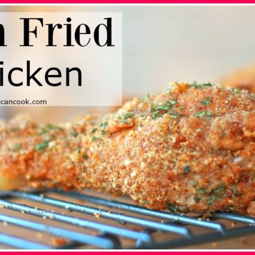 Oven Fried Chicken Drumsticks Recipe