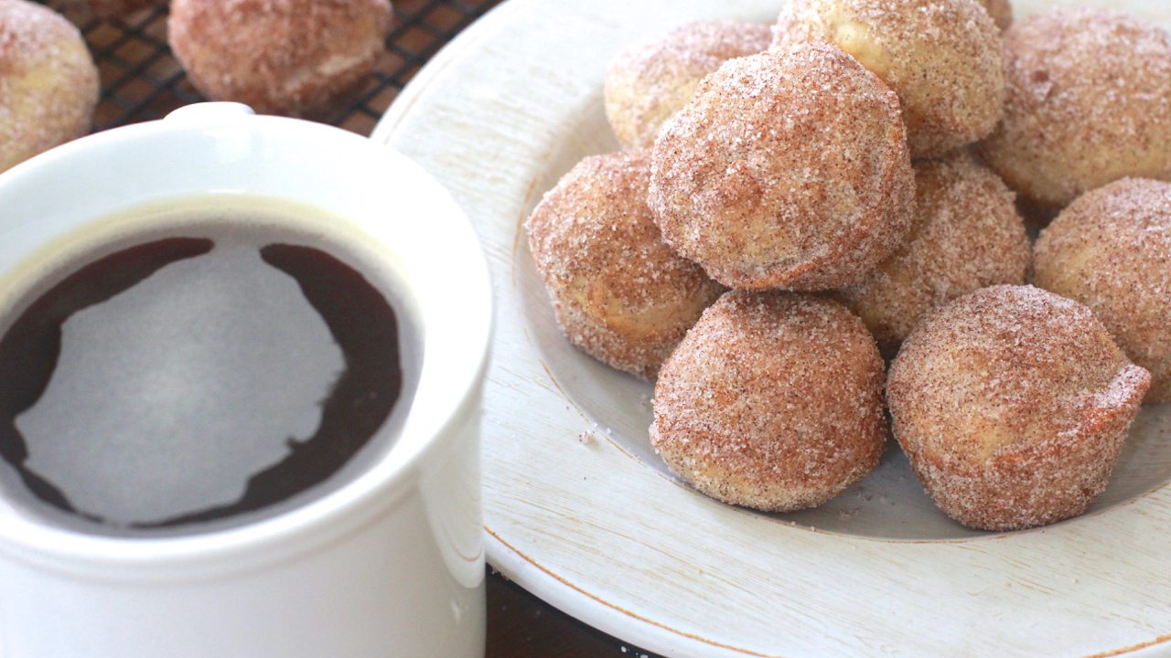 easy cinnamon sugar donut muffins recipe