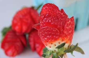 How To Make Easy Strawberry Roses