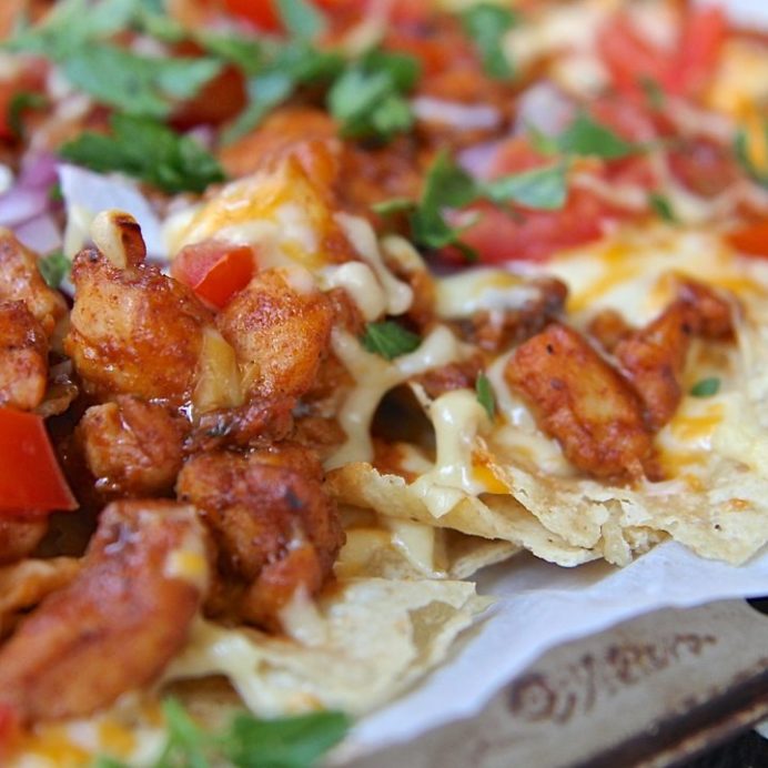 Easy BBQ Chicken Nacho Recipe