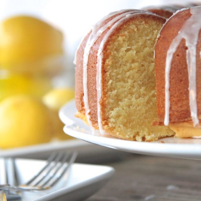 Real Southern Lemon Pound Cake Recipe