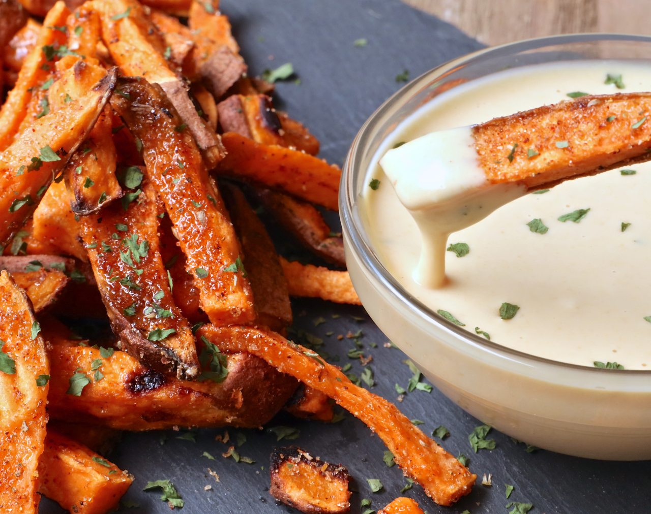 You see..it’s taken me a long time to find a sweet potato fry recipe that b...