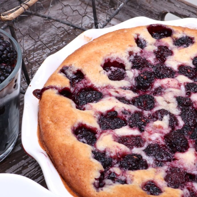 Southern Blackberry Cobbler Recipe Divas Can Cook