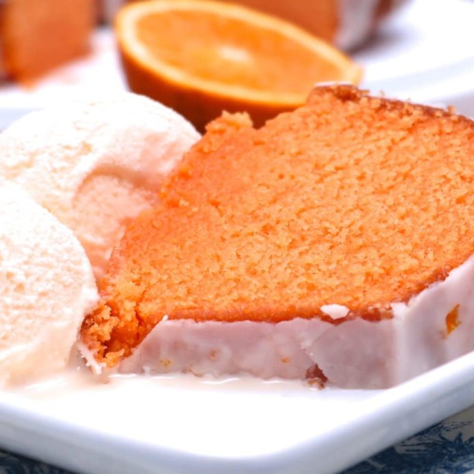Orange Pound Cake Glazed Orange Dream Sunkist Cake