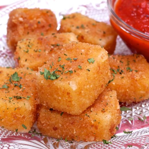 Fried Mozzarella Cheese Stick Bites