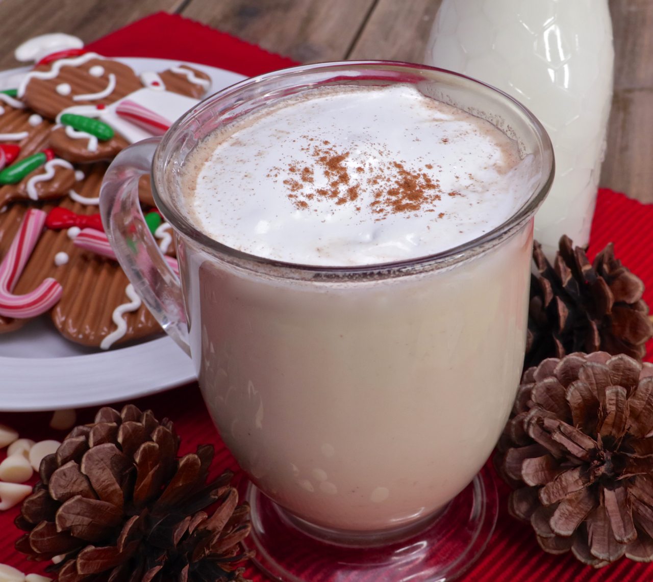 Gingerbread White Hot Chocolate