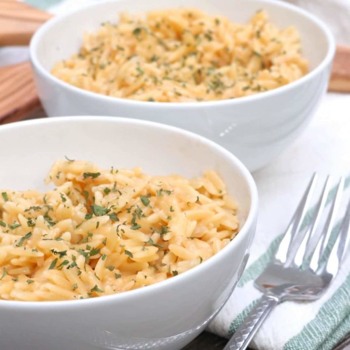 How to Make 3Cheese Orzo Pasta