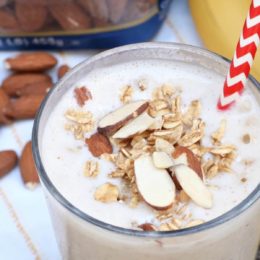 banana nut breakfast smoothie recipe