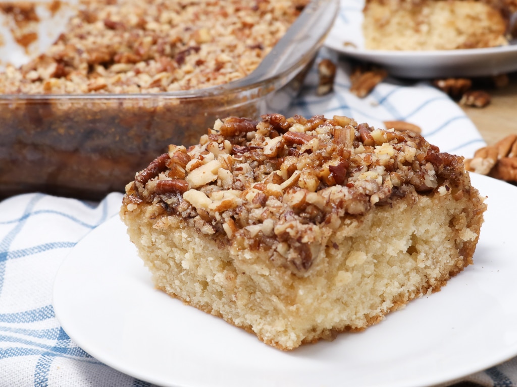 Southern Pecan Pie Coffee Cake
