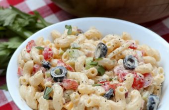 creamy vegan pasta salad recipe