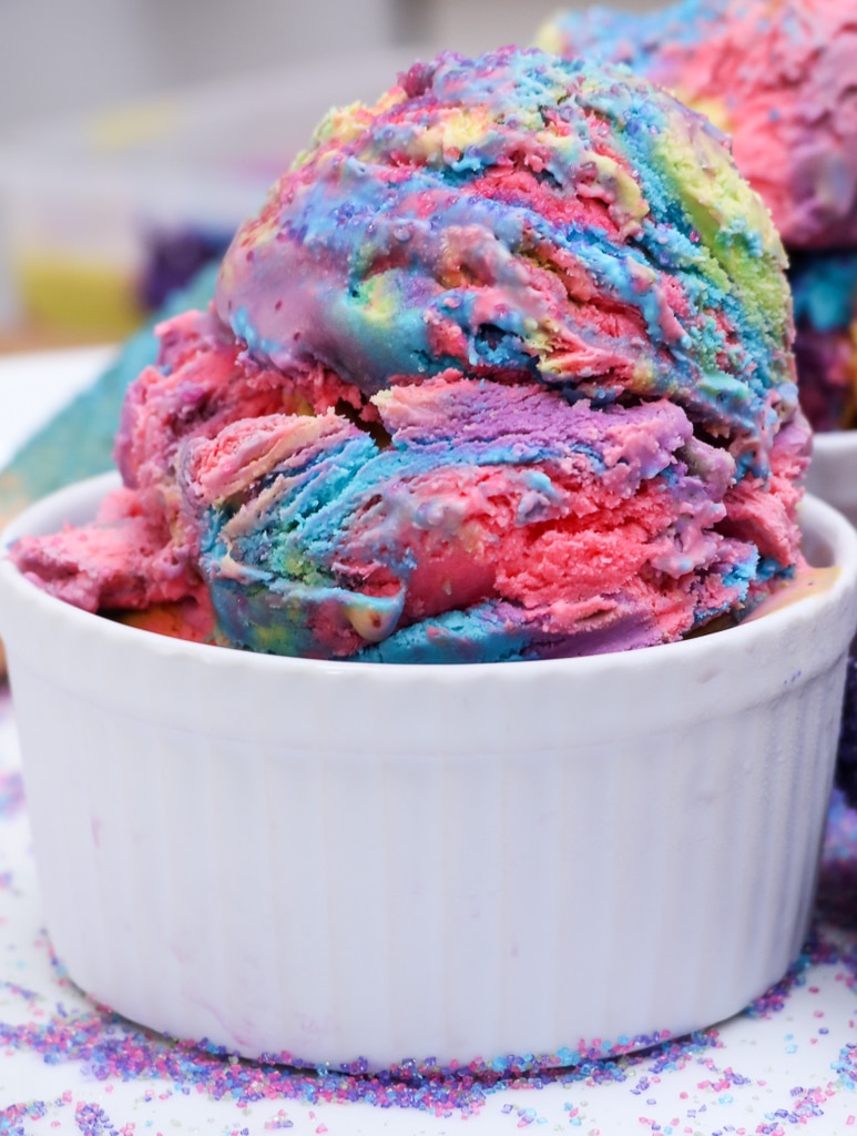 unicorn ice cream recipe homemade