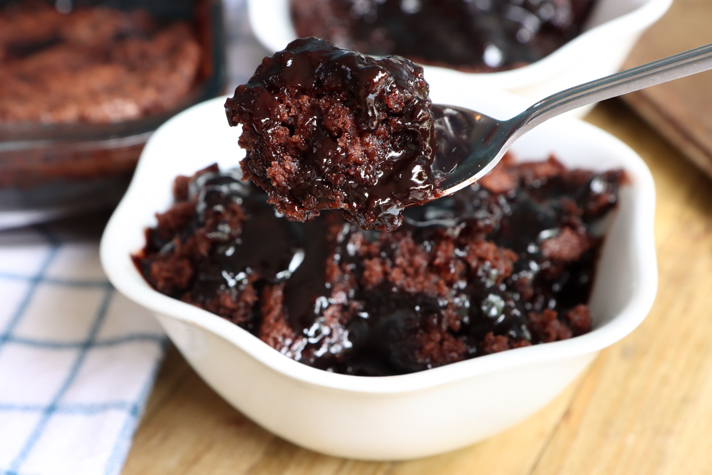 southern chocolate cobbler