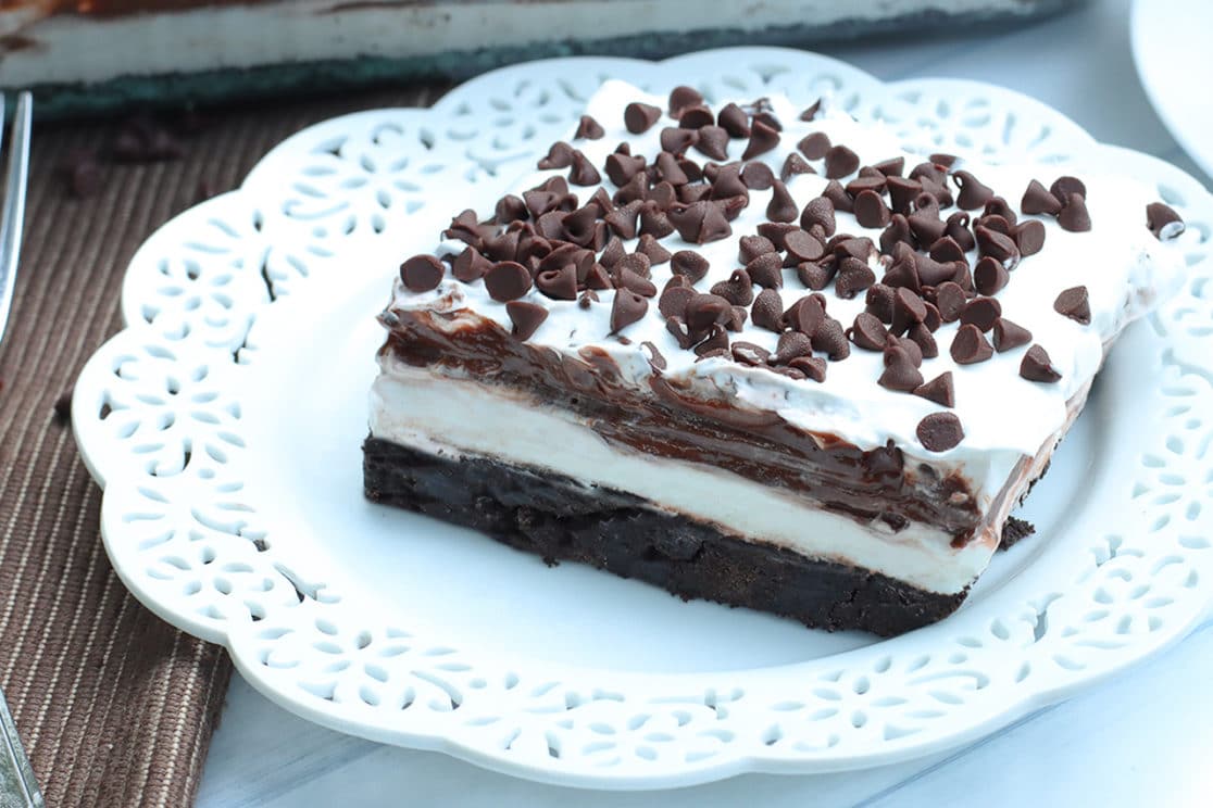 Chocolate Lasagna - Easy No-Bake Layered Dessert