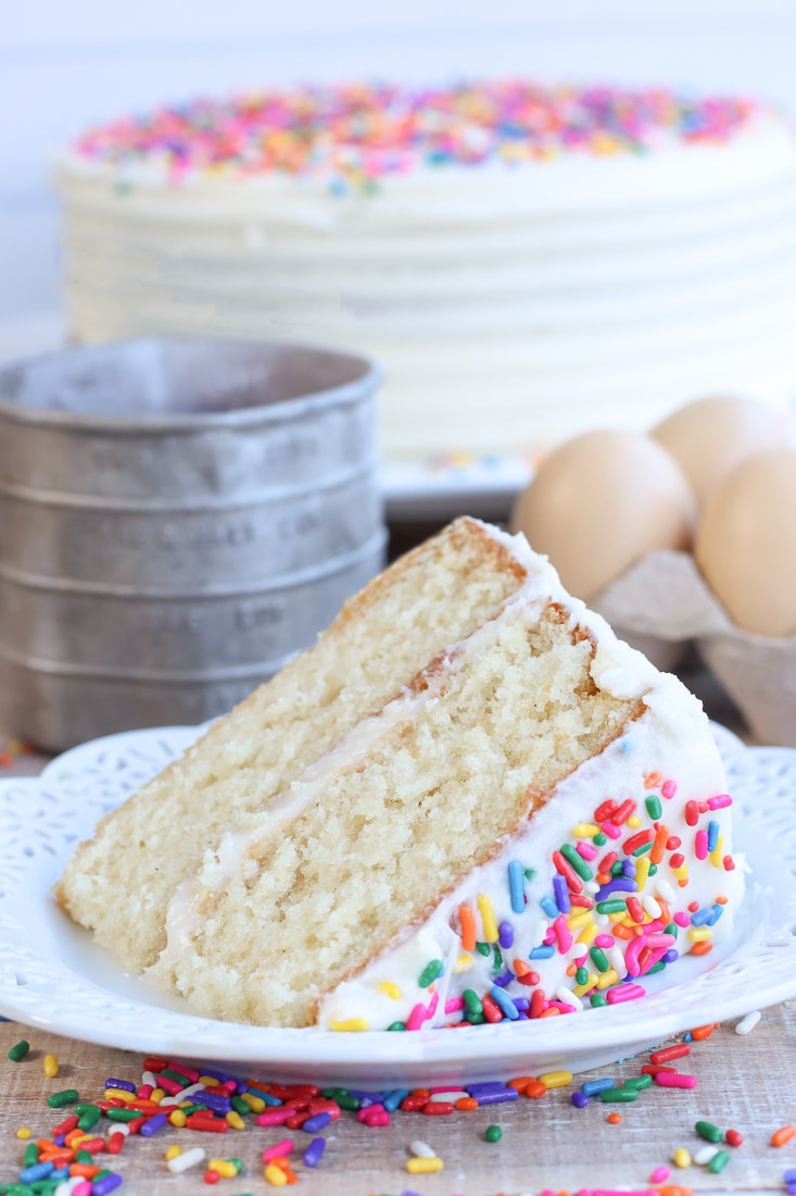 Best Vanilla Cake Ever -The ONLY Recipe You Need!