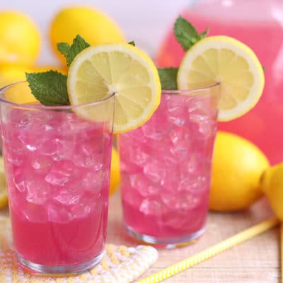 hot pink lemonade recipe