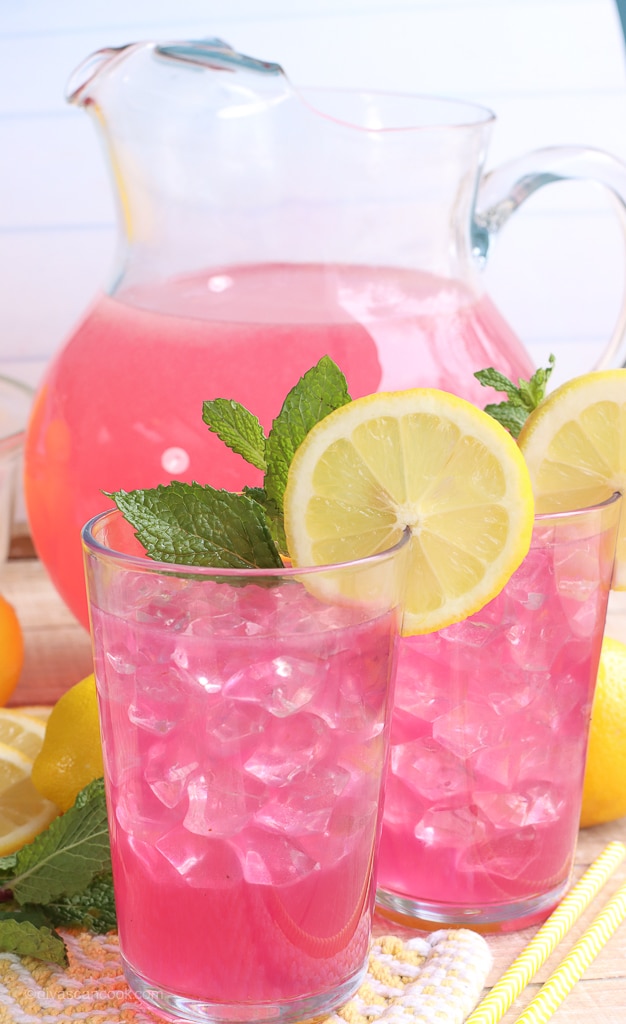 hot pink lemonade recipe
